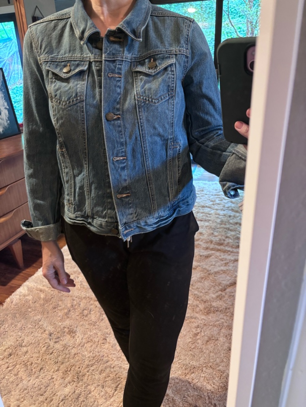 LOFT Blue Denim Jacket